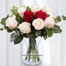 Felicitaciones con Rosas Blancas